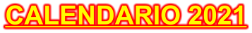 CALENDARIO 2021